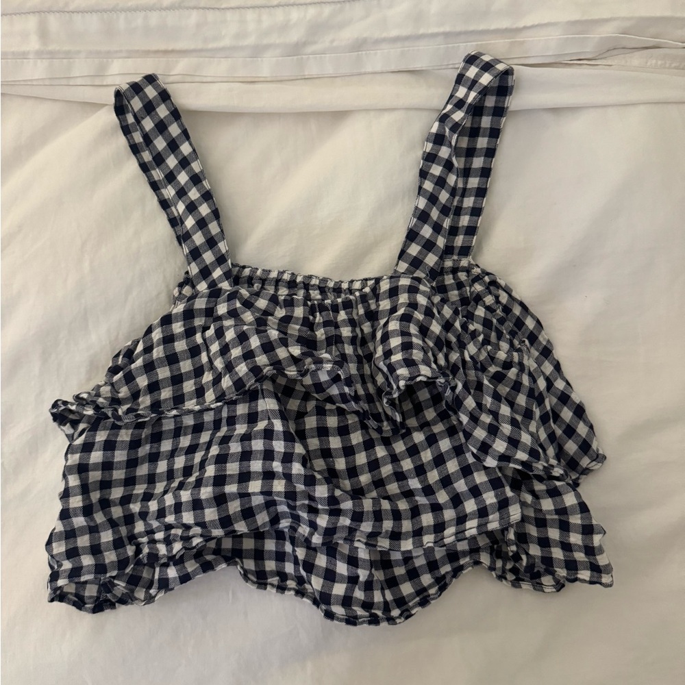 Madewell gingham tank